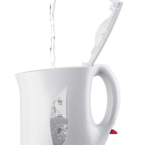 Daewoo Compact Travel Kettle – Lightweight Cordless Kettle with 1L Capacity, Water Level Indicator & Auto Shut-Off – Ideal for Camping, Caravans, Offices, or Job Sites — view 2