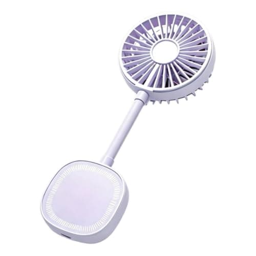 Magnetic Phone Fan - Adjustable Portable Cooler with Phone Holder, Rechargeable Mini Fan for Travel Cruise Beach Picnic Outdoor Summer Spor Room