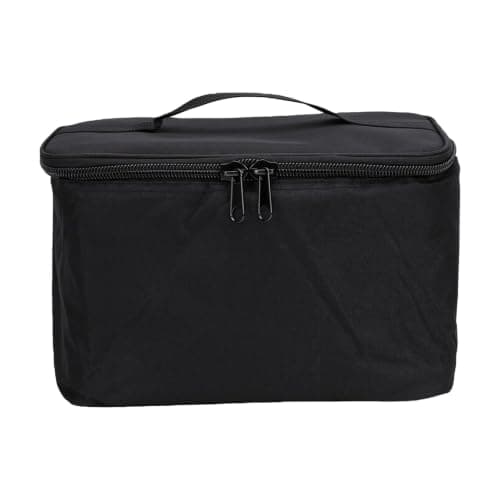 Insulated Cooler Bag Leakproof for Travel Office Road Trips Black 30 X 15 X 20 Cm — view 6