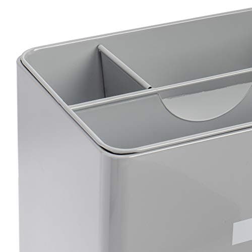 Harbour Housewares Vintage Metal First Aid Box - 29cm - Grey - Medical Storage Tin with Airtight Lid, Handle & 2-Tier Removable Organiser Tray - Steel Medicine Storage Plasters, Pills & Essentials — view 5