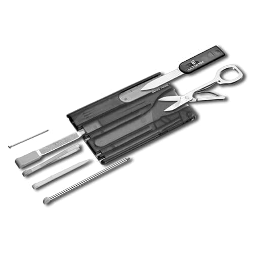 Victorinox Swiss Card Classic Multitool, 10 Functions, Scissors, Pen — view 3