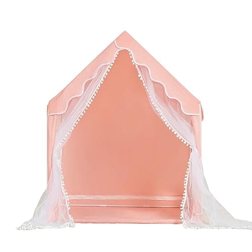 Kids Play Tent With a String of Star Lights Children's Tent Playhouse Indoor Princess Girl Large House Outdoor Playground Children's Birthday Gift — view 6
