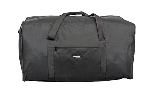 L&B Extra Large XXL Holdall - Very Big X-L Duffle Bags for Travel, Storage or Laundry - Polyester 86 cm 34 Inch X40.5m X50cm 174 litres Black — view 3