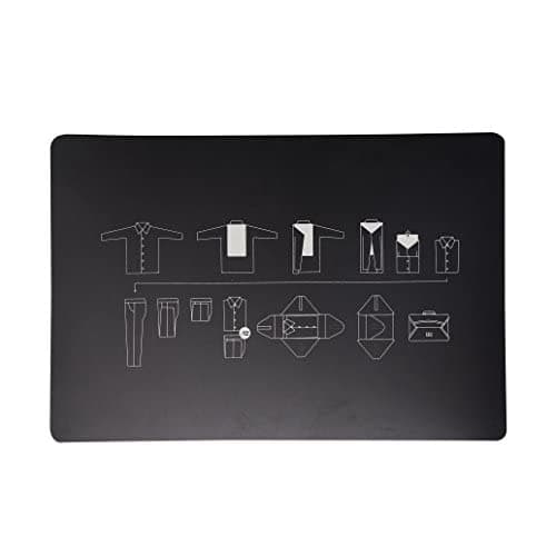 Shonpy 2pcs Garment Packing Folder For Travel Clothes Organizer Travel Garment Bag Luggage Accessory Black — view 3