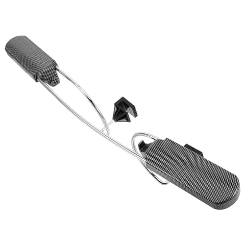 Homoyoyo Car Clothes Rack Backseat Organizer Stainless Steel Vehicle Headrest Coat Hanger for Long Road Trips Use