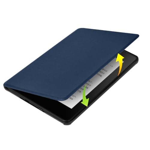 Protective Case for Kindle Paperwhite 12th Gen 2024 Released 7Inch with Auto Sleep WKE Smart Cover PU Leather, Lightweight and Water-Safe — view 6