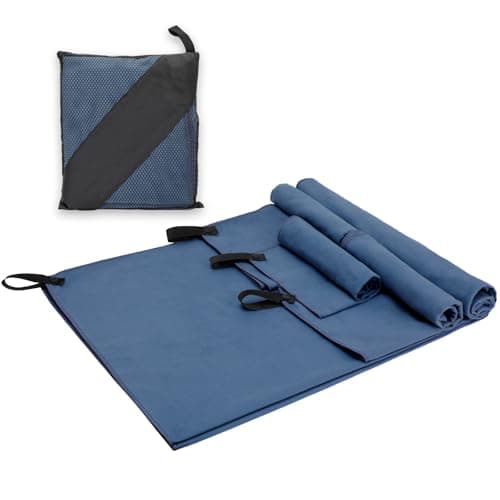 Alyvisun Quick Dry Travel Towels 4 Pack with 3 Sizes