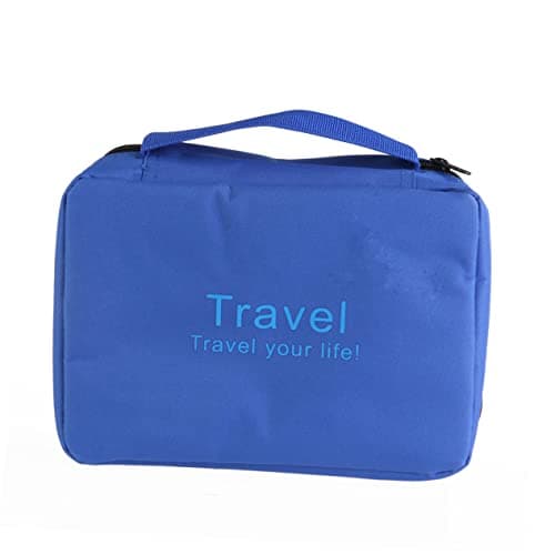 Waterproof Hanging Wash Bag Travel Cosmetic Organizer with Back to School