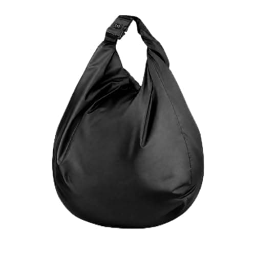 Esoes 30L Lockable Motorcycle Helmet Bag 420D Oxford with Combination Lock