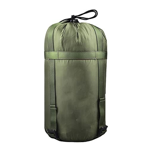 Compression Sleeping Bag Lightweight Bag Storage Stuff Sack for Camping Hiking Backpacking Outdoor Activities Army Green