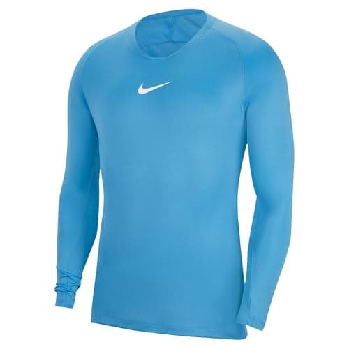 Nike Mens Park First Layer Thermal Long Sleeve Top, University Blue/White, XL EU