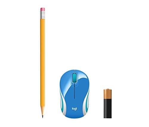 Logitech Wireless Mini Mouse M187 & 14" Sleeve Bundle - Red/Blue Camo — view 6