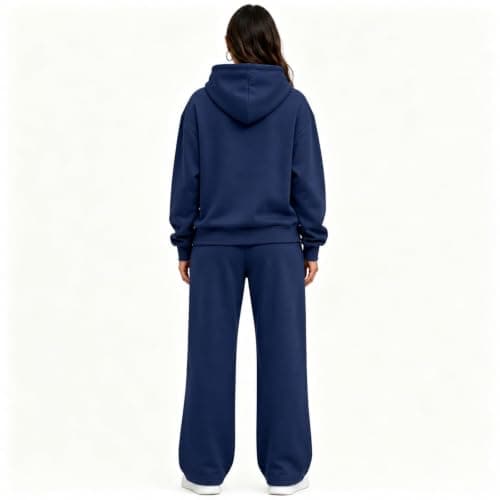 Lounge Wear Sets for Women Uk Airport Two Piece Travel Outfits — view 3