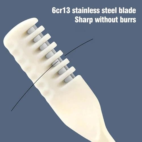 Nose Hair Trimmer - Manual Nose Cleaner | 360 Degree Rotating Ear and Noses Hair Trimmer, Double Head Stainless Steel Nasal Trimmers for Men & Women, Washable Reusable Portable Travel Size Tool — view 6