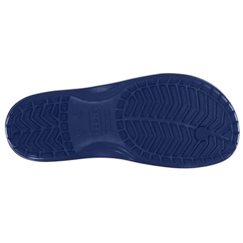 Crocs Unisex Crocband Flip Flip Flops, Navy, 8 UK Men/ 9 UK Women — view 3