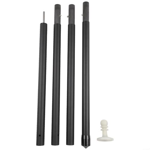 Carbon Fiber Camping Poles for Tarp and Canopy Shelters for multi Section Adjustable Rods for Outdoor Adventures (1.7 meters) — view 2