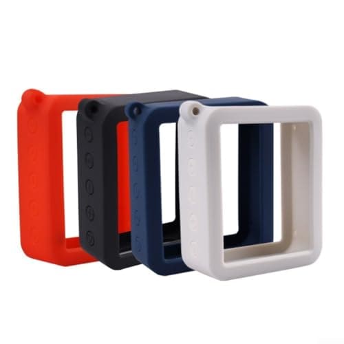 Silicone Protective Carry Case, For JBL GO 2 And GO ES Portable Speakers, For Travel, Multiple Colour Options, Lightweight Travel Friendly Scratch And Bump Resistant Cover(dark blue) — view 4