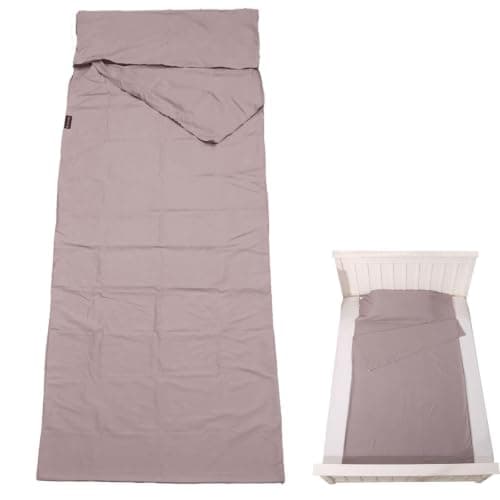Silk Cotton Travel Sleeping Bag, Sleep Sack, Compact Liner — view 6