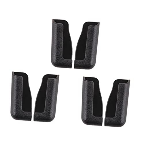 NUOBESTY 6 Pack Car Phone Mount Black Adhesive Dashboard Bracket