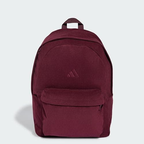 adidas Unisex Essentials Material Backpack, maroon/amazon red, One Size — view 5