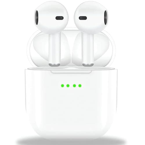 Wireless Earbuds, Bluetooth 5.4 Headphones In Ear with Charging Case, 48H Playtime Bluetooth Earphones with ENC Noise Cancelling Mic, IPX8 Waterproof Sports Wireless Headphones for iPhone/Samsung/iOS