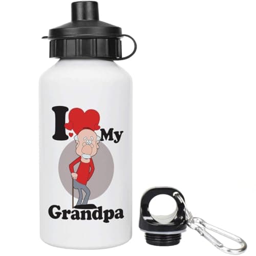 Azeeda 'I Love my Grandpa' Water Bottle - 400ml (WT00096782)