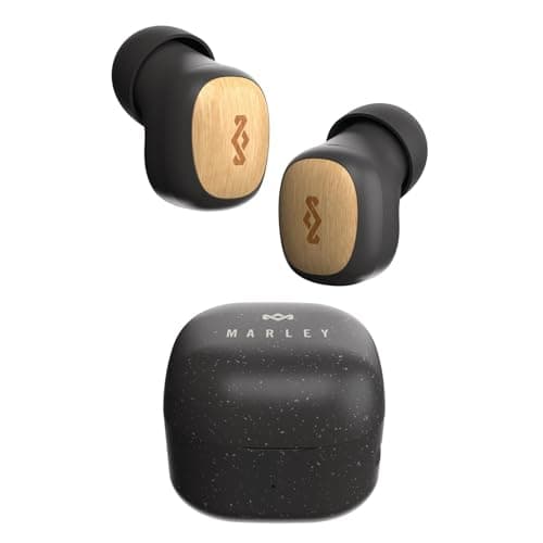 House of Marley Smile Jamaica True Wireless Earbuds Bluetooth - Black