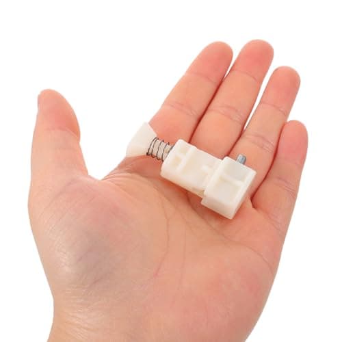 Mikinona Luggage Handle Replacement Parts PVC Material, Reliable Stability and Easy Installation 2pcs with Spring Loaded Latch Lock Buckle Clips for Suitcase Repair and Travel Accessories — view 4