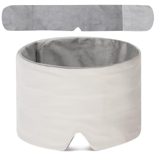 iMaMa Weighted Blackout Sleep Mask, Cooling Eye Mask for Sleep & Travel