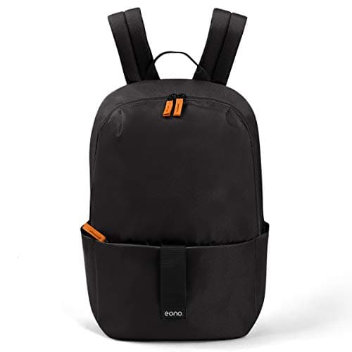 Eono Ultralight Casual Backpack for Men Women, 20L Basic Daypack Rucksack for School, Commuting, Travel, Hiking and Outdoor (Black)