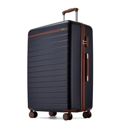 Kono 28 Inch Large Suitcase, Lightweight ABS+PC Luggage with 4 Wheels