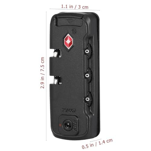 ULTECHNOVO 1pc Replacement Suitcase Lock, 3-Digit Combination Security Lock — view 3