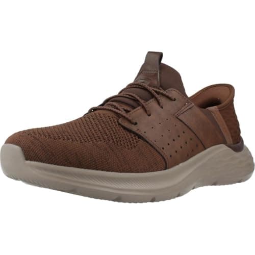 Skechers Men's Garner Newick, Almond, 10.5 UK