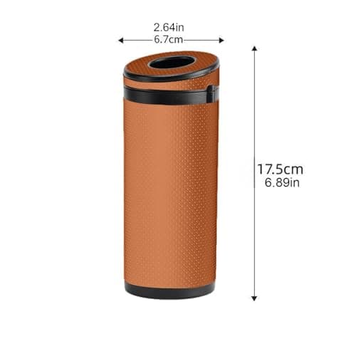 Car Tissue Holder Safety Hammer Design, Faux Leather, Wear-Resistant — view 4
