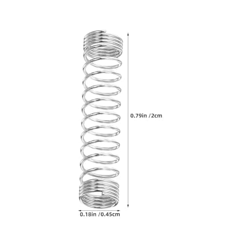 TOYANDONA 100pcs Stainless Steel Pen Refill Springs Small Compression Spring for Ballpoint Pen Replacement for Smooth Writing and Fast Retraction in DIY Repairs — view 2