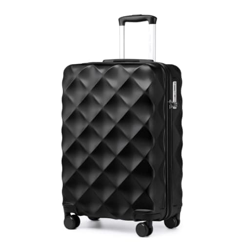 British Traveller 28 Inch Large Suitcase, Lightweight Hard Shell Luggage