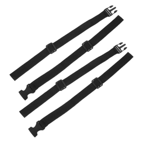 Beatifufu 2pcs Heavy Duty Plastic Buckle Strap Quick Release Backpack Hip Belt Replacement for Outdoor Hiking Camping Travel Versatile Lightweight Compact Fixing Accessory for Adults