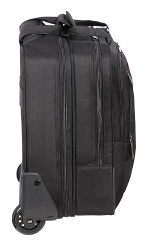 American Tourister at Work - 15.6 Inch Laptop Bag with Wheels, 44 cm, 22 L, Black/Orange (Black/Orange) — view 5