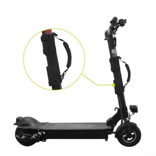 Bicycle Frame Holding Strap Quick Release Oxford Material for Folding Bike Travel Case(Black) — view 3