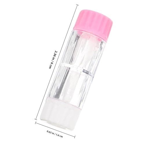 LRXIYODE Rgp Contact Lens Case 4 Pack Plastic Protective Storage Box — view 2