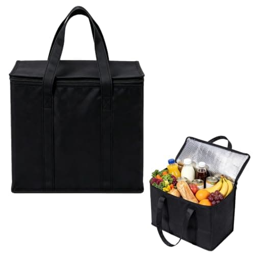 Cooler Bags,Large Insulated Cooler Bag Food Delivery Bag for Grocery Picnic