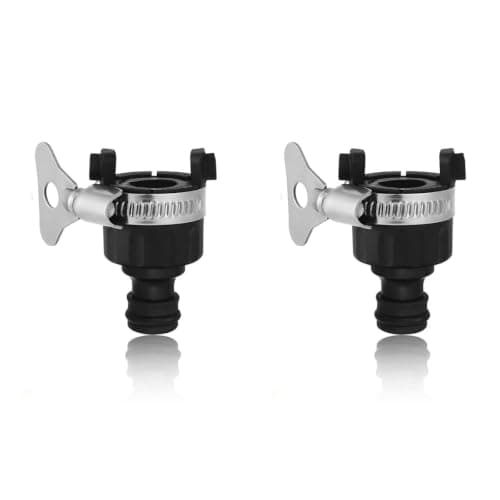 2pcs Universal Rubber Tap Connector 16mm Indoor and Outdoor