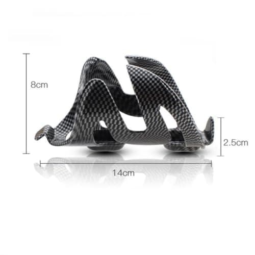 2 Pack Bike Water Bottle Cage with Quick Release Side Open — view 2