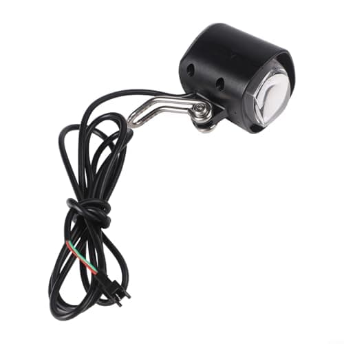 Electric Bike LED Front Light Fit E-Scooter Headlight Weather Resistant Bicycle Lamp for Urban Travel 36-60V 63x49x47mm