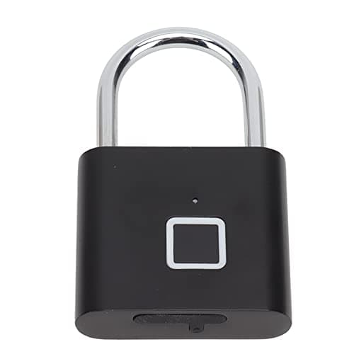Sixrun Fingerprint Padlock Zinc Alloy 0.5S Unlock