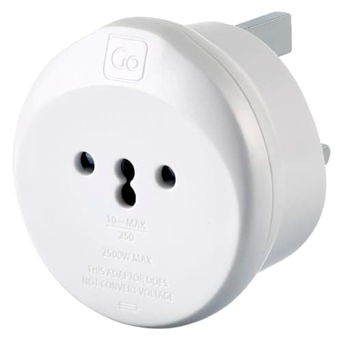 Go Travel Italian to Swiss Plug Adapter, earthed & compact — view 5