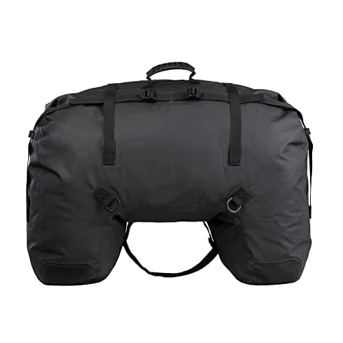 Oxford Aqua D-70 Duffle Bag Motorcycle Pannier Luggage, Black — view 3