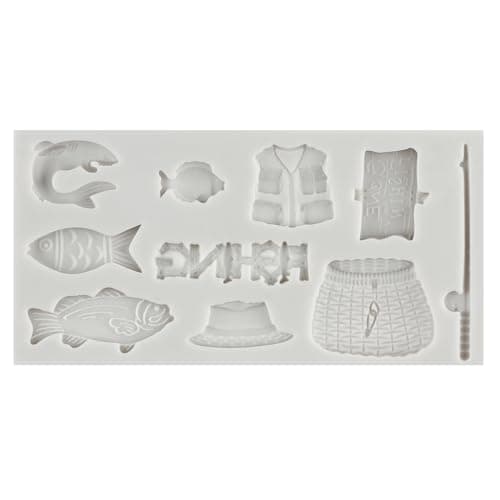 MYPRACS Camping Tent Silicone Moulds Boat Hook Oar Chocolate Mould Set of 4 — view 6