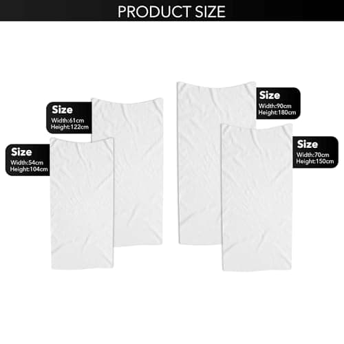 Print Maniacs Custom Hubby Wifey Towel Personalised Couple Name Beach Towel Microfibre Large Quick Dry Lightweight Travel Towel Honeymoon Holiday Pool Spa Gift — view 2