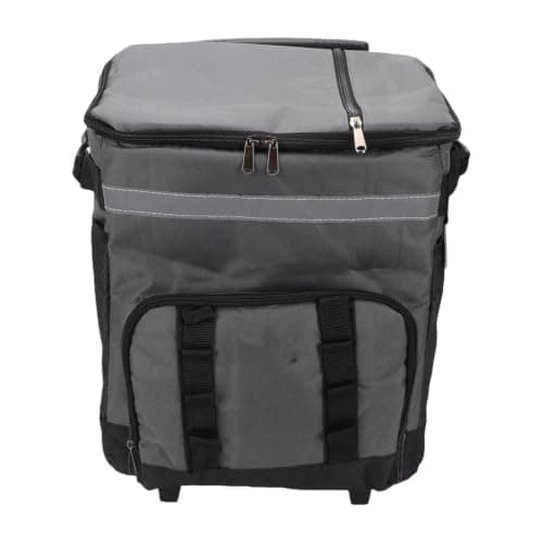 Kelawoly Rolling Cooler 43L Collapsible with Wheels, Telescopic Handle — view 4